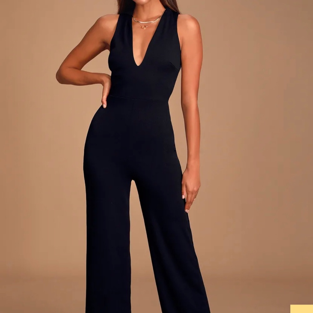 Lulus - Black Jumpsuit